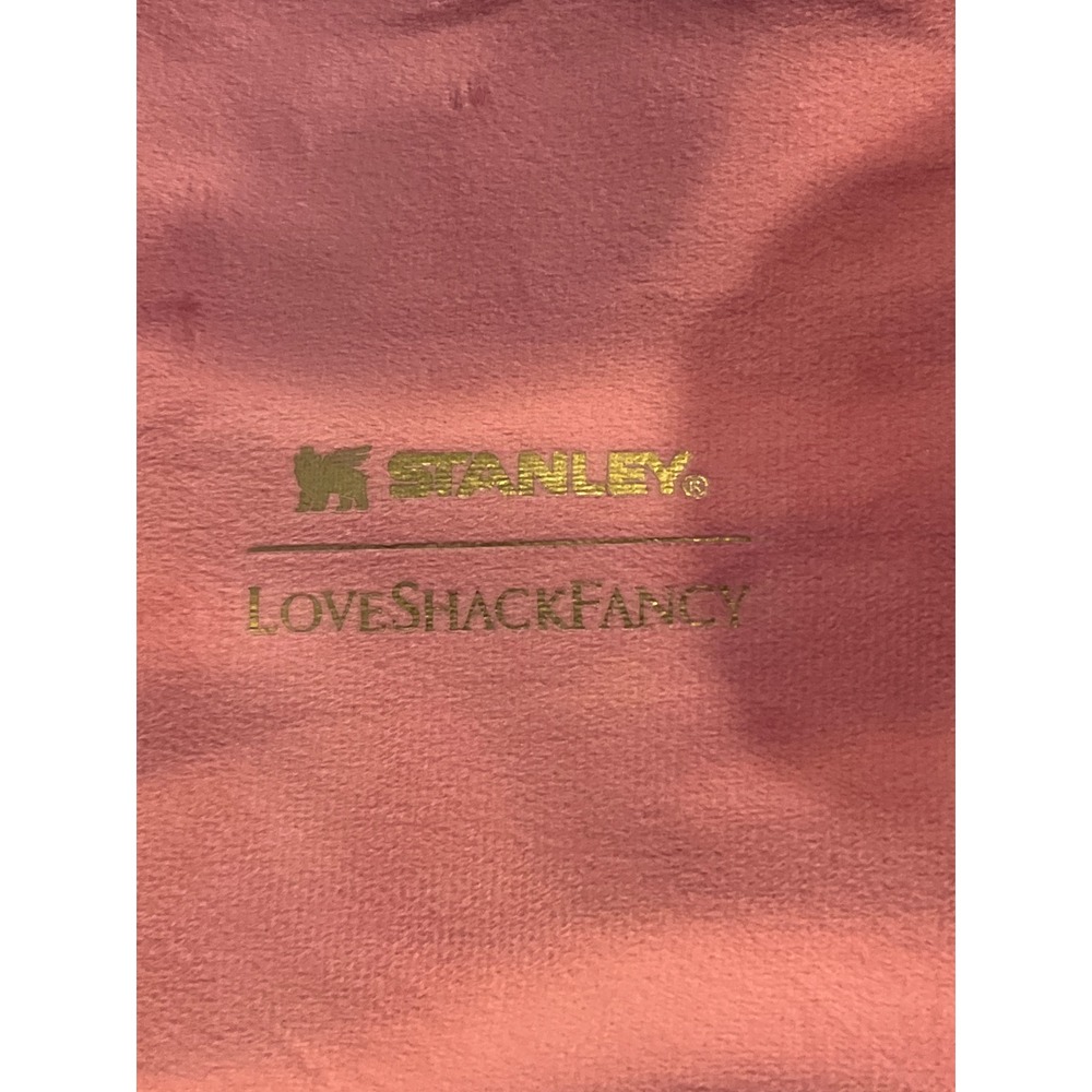 Stanley x LoveShackFancy Quencher H2.0 FlowState Tumbler 40oz Pink Character New - Picture 5 of 7